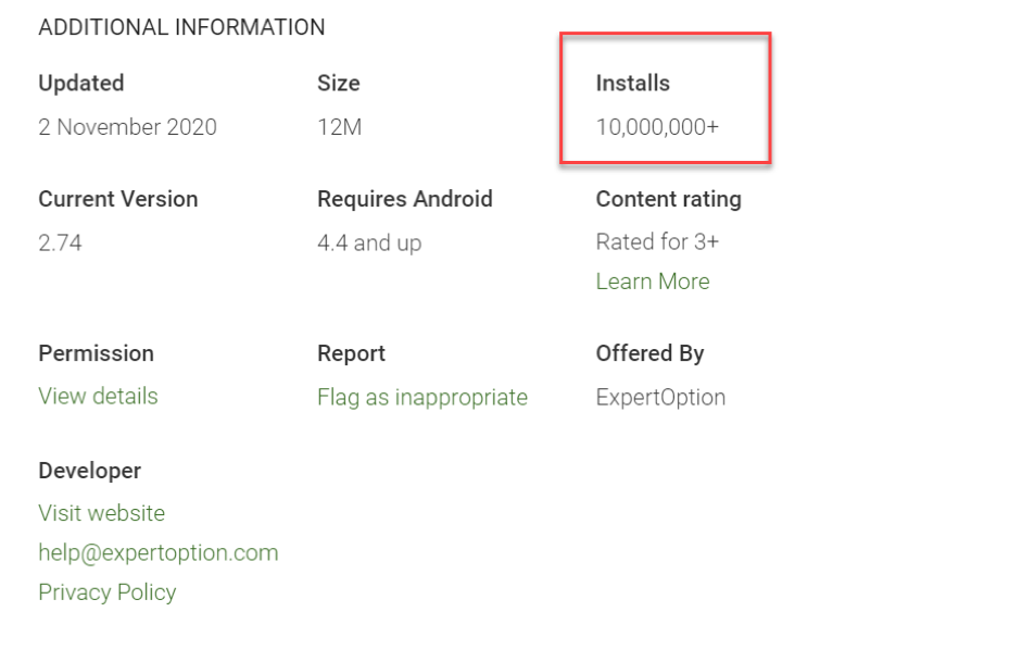 How many app installs in the AppStore, Google Play
            
