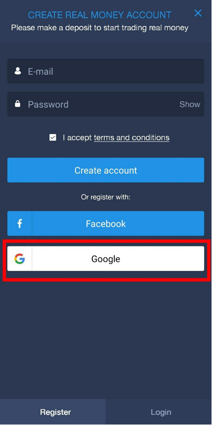 How to register an account on Android with gmail?
            
